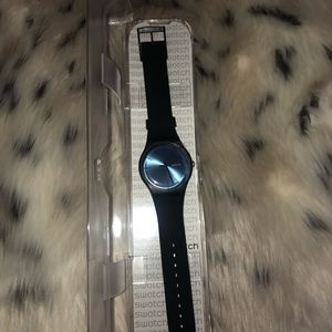 Black Swatch Watch